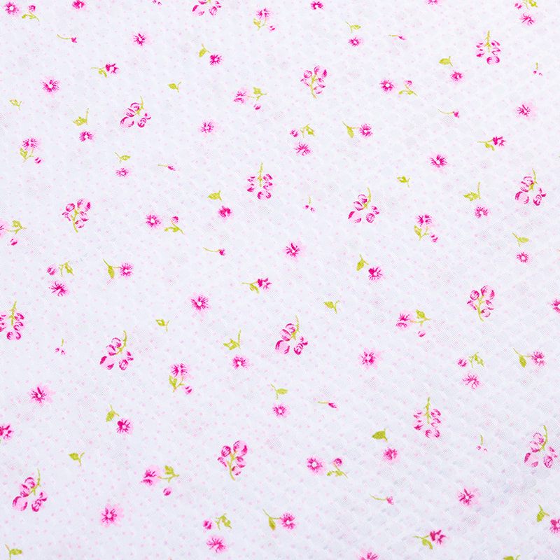 Printed pressed bubble home textile clothing fabric