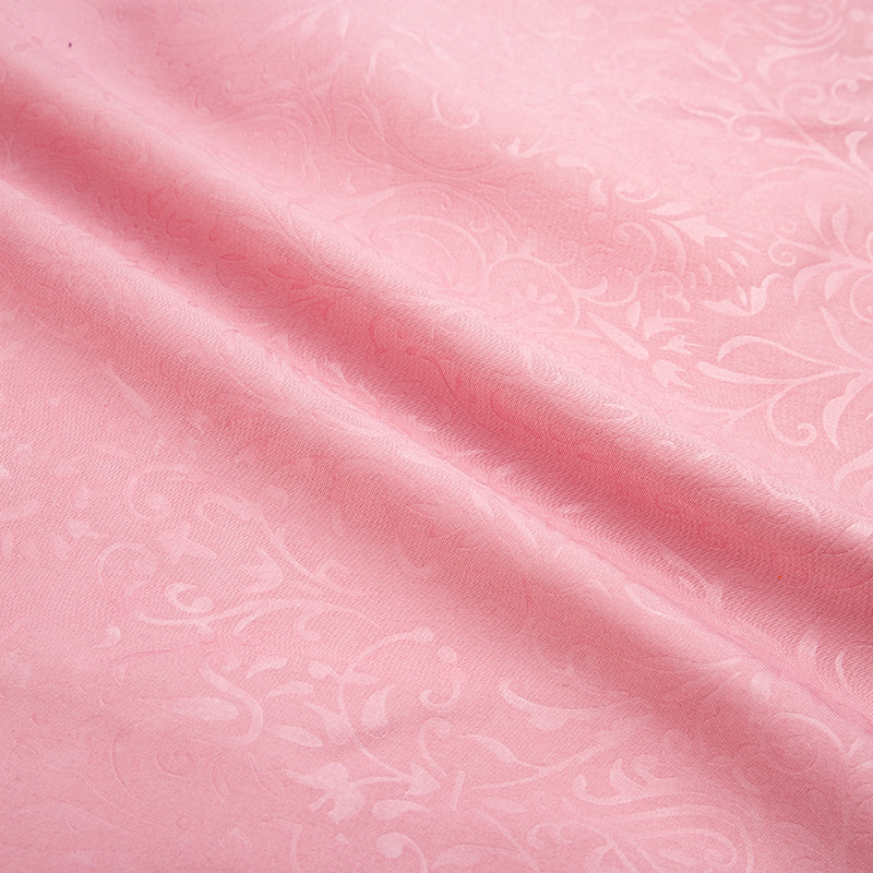 Plain dyed embossed home textile clothing fabric