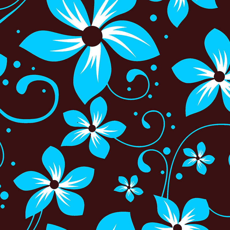 High quality customized colors bright flower patterns brushed fabric